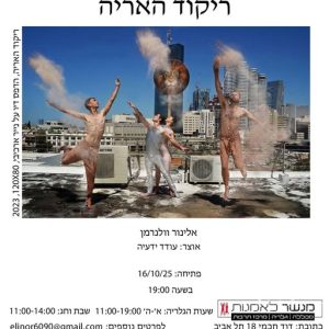 תערוכה נוכחית: ריקוד אריה | אלינור וולנרמן