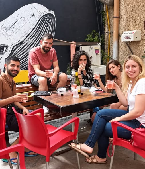 מימין לשמאל: לינוי, אנאיס, לני, אור ושלומי
